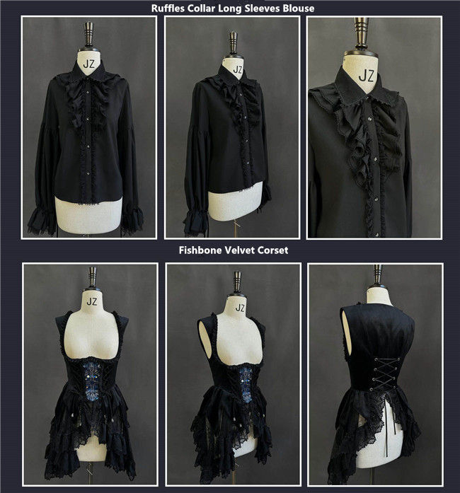 Susin Night Falls Stained Glass Gothic Lolita Series