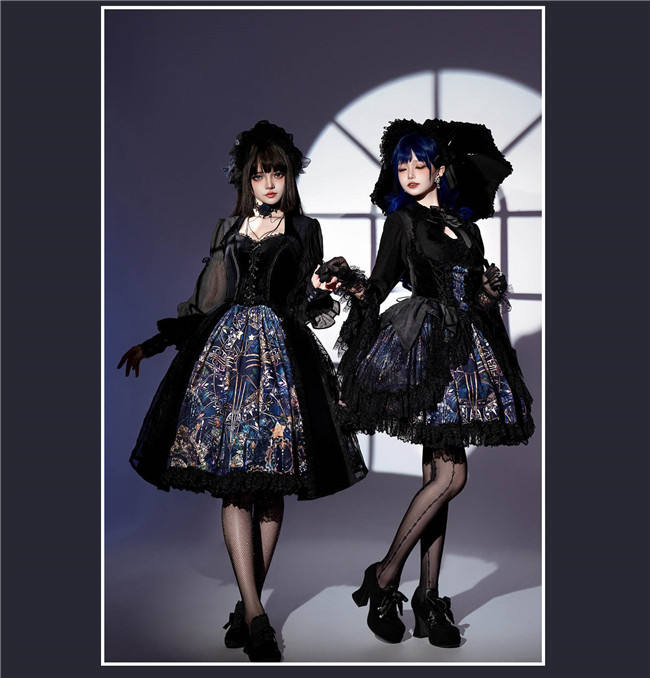Susin Night Falls Stained Glass Gothic Lolita Series