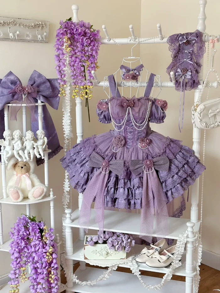 Love Letter Floral Hime Lolita Dress