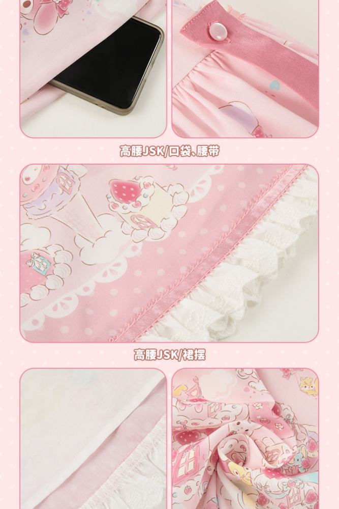 Summer Fairy ～ Sanrio Collaborated My Melody～ Print Lolita JSK
