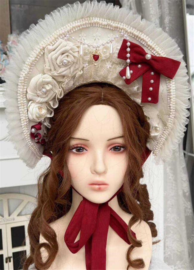 The Snow White Dairy Lolita Princess Dress Set Size M Short Version
