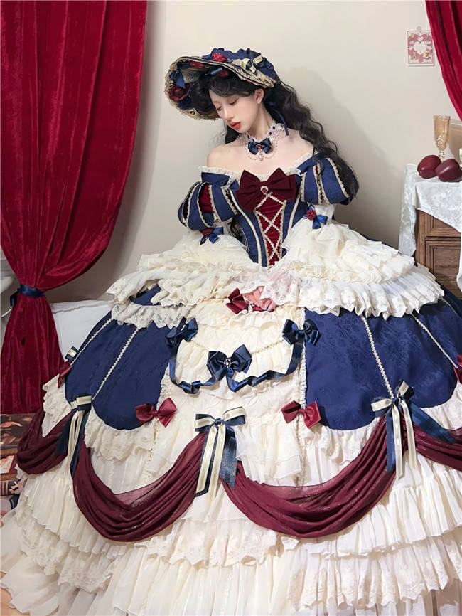 The Fairytale of Snow White Luxury Hime Lolita Dress and Accessories