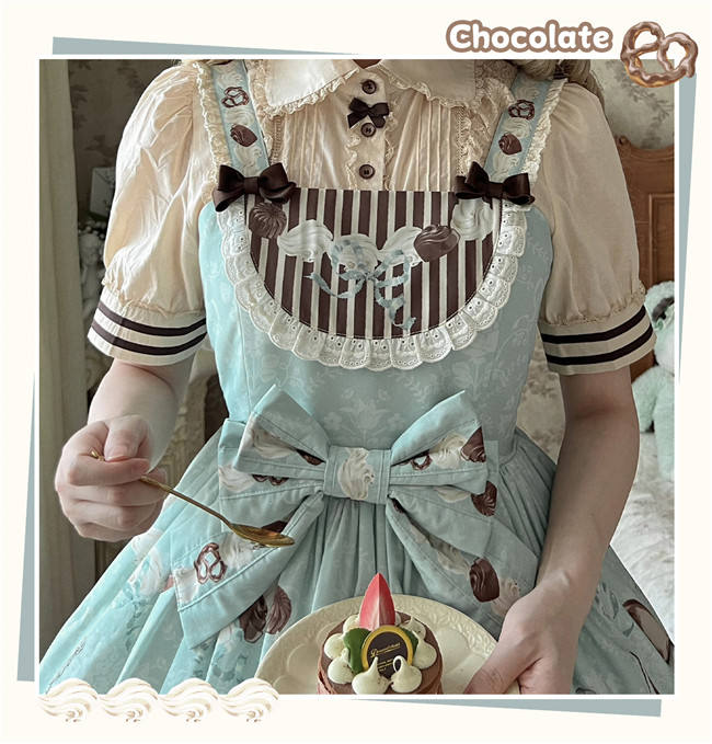 Dessert Sweet Lolita Jumper Dress and Headdress