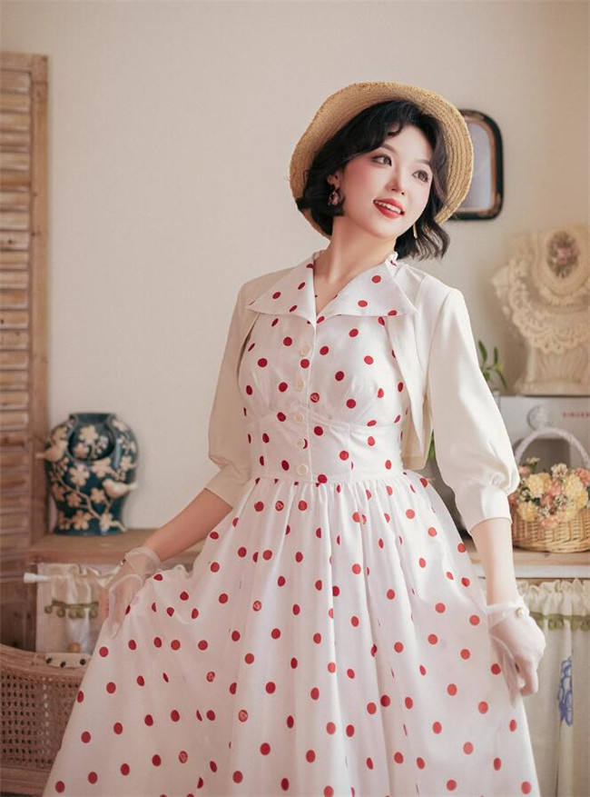 Forest Wardrobe Afternoon Forest Vintage Halter Neck Backless Dress