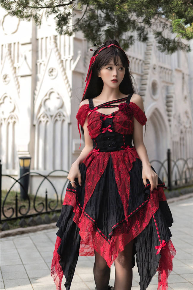 Anatolia Irregular Lolita Jumper Dress
