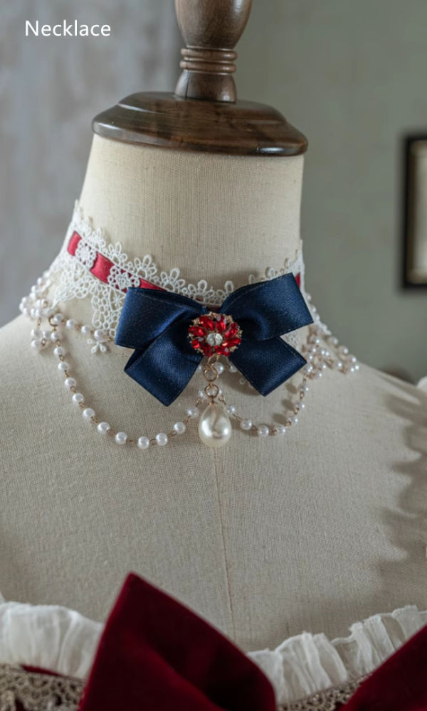 The Fairytale of Snow White Luxury Hime Lolita Dress and Accessories