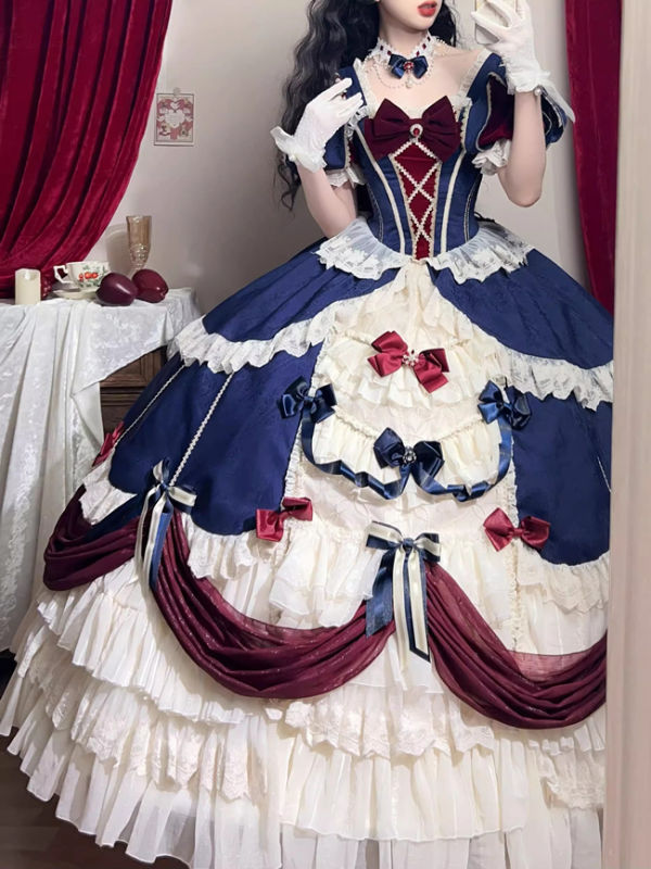 The Fairytale of Snow White Luxury Hime Lolita Dress and Accessories