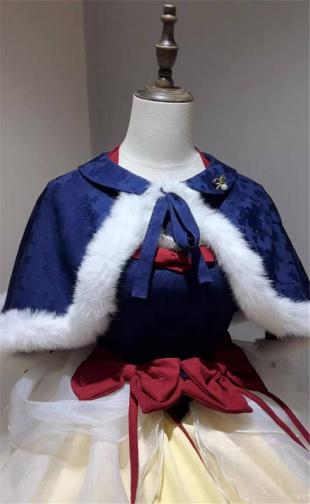 The Snow White Dairy Lolita Princess Dress Set Size M Short Version