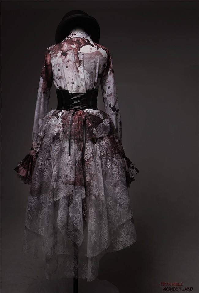 Lilith House Horrible Wonderland Long Sleeves Lolita Blouse