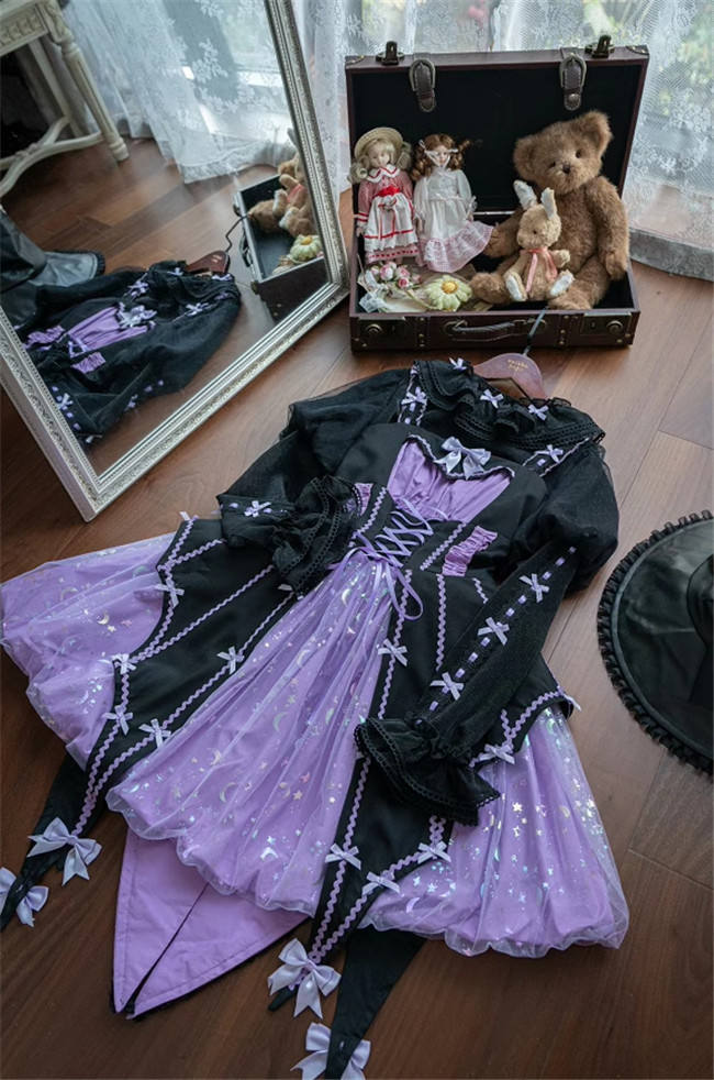 Lemon Honey Jack-O-Lantern Halloween Lolita Dress, Blouse and Accessories