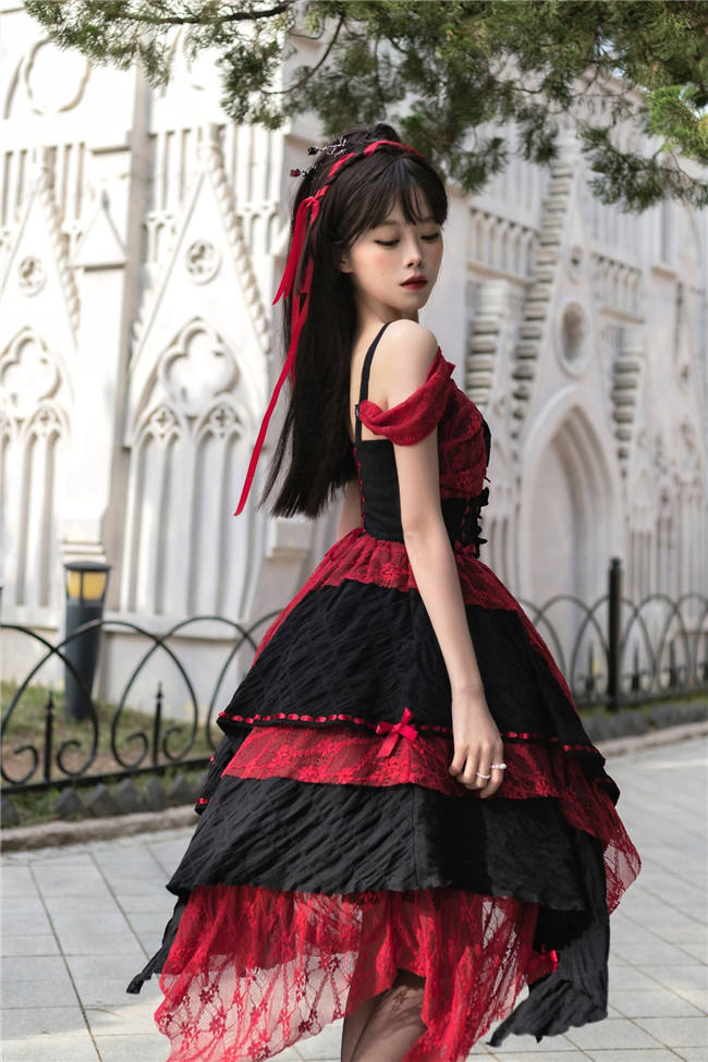 Anatolia Irregular Lolita Jumper Dress