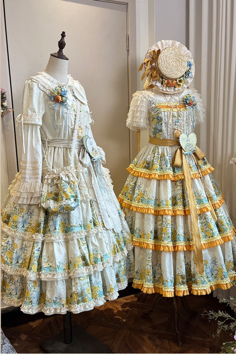 Nansheng Pavilion ~Flower Rabbit Little Bear~ Plus Size Lolita JSK