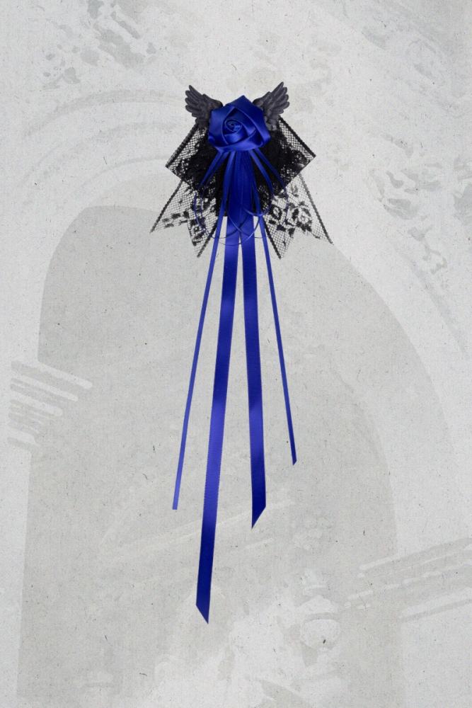 Psyche Manie ~Le Confessionnal des Anges~ Gothic Lolita Bonnet Flower Ball and Side Clip