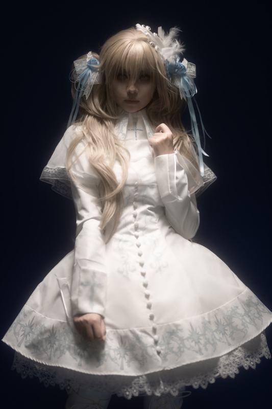 Psyche Manie ~Le Confessionnal des Anges~ Gothic Lolita OP and Cape