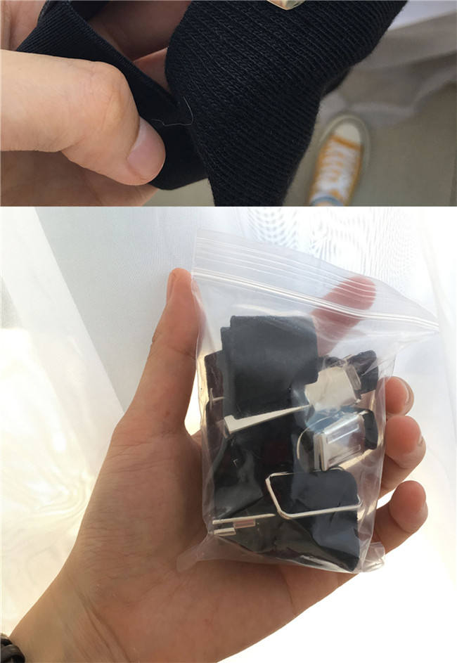 Castle Too Cotton Calf Socks and Sock Clip
