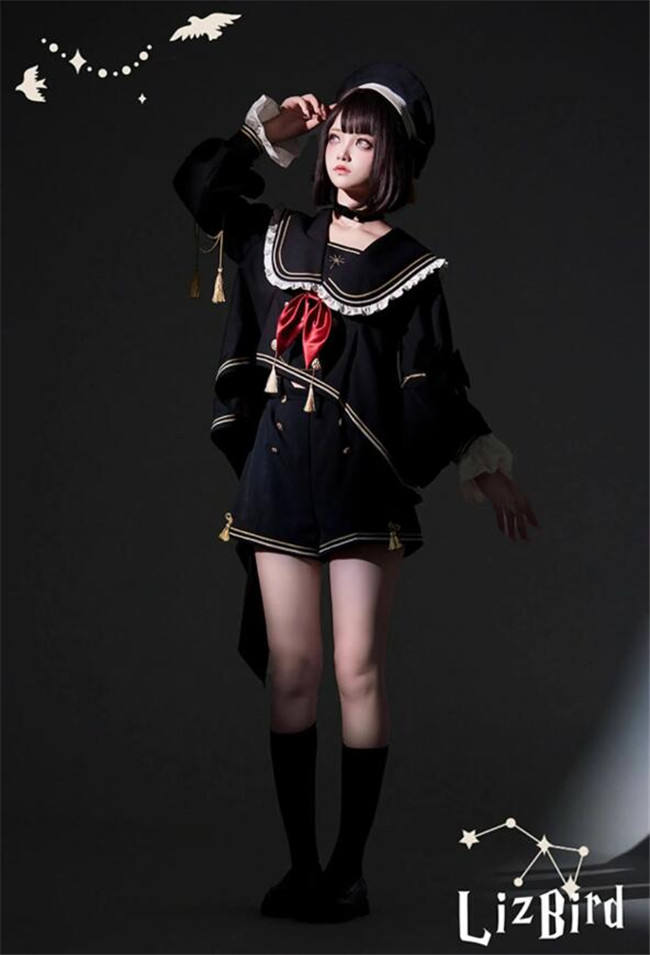 Lizbird the Poetry of the Night Ouji Lolita Set