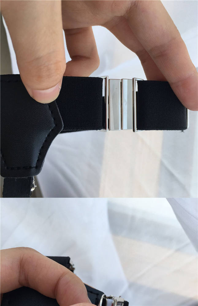 Castle Too Cotton Calf Socks and Sock Clip