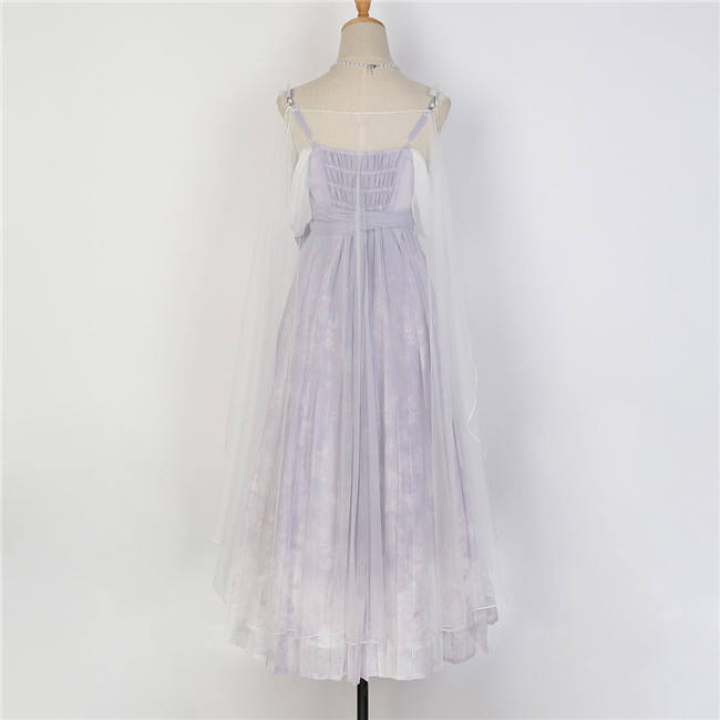 Chinese Han Style Purple Fairy Dress