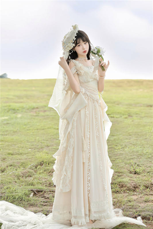 Demeter Greek Inspired Jumper Dress and Choker