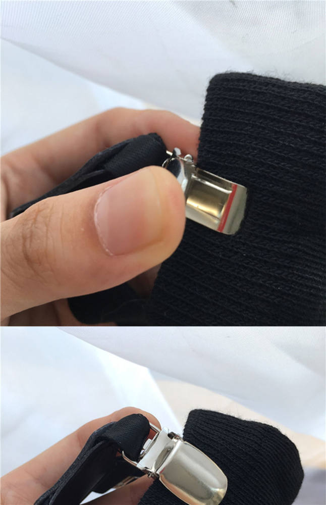 Castle Too Cotton Calf Socks and Sock Clip