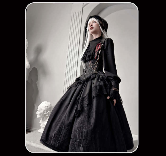 Susin ~Mass of Bone~ Gothic Lolita Blouse Skirt OP Dress