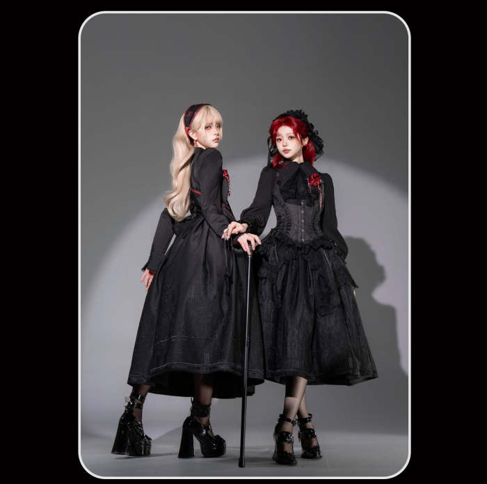 Susin ~Mass of Bone~ Gothic Lolita Blouse Skirt OP Dress