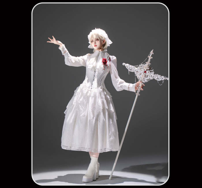 Susin ~Mass of Bone~ Gothic Lolita Blouse Skirt OP Dress