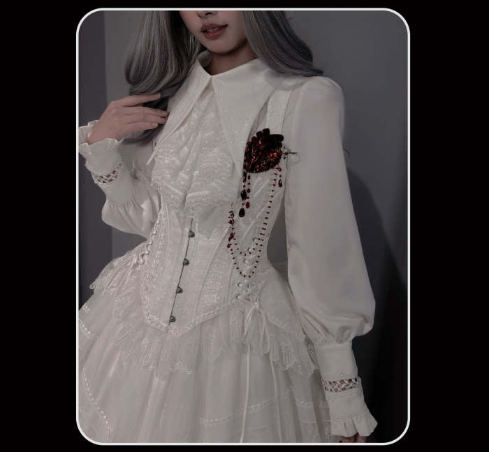 Susin ~Mass of Bone~ Gothic Lolita Blouse Skirt OP Dress
