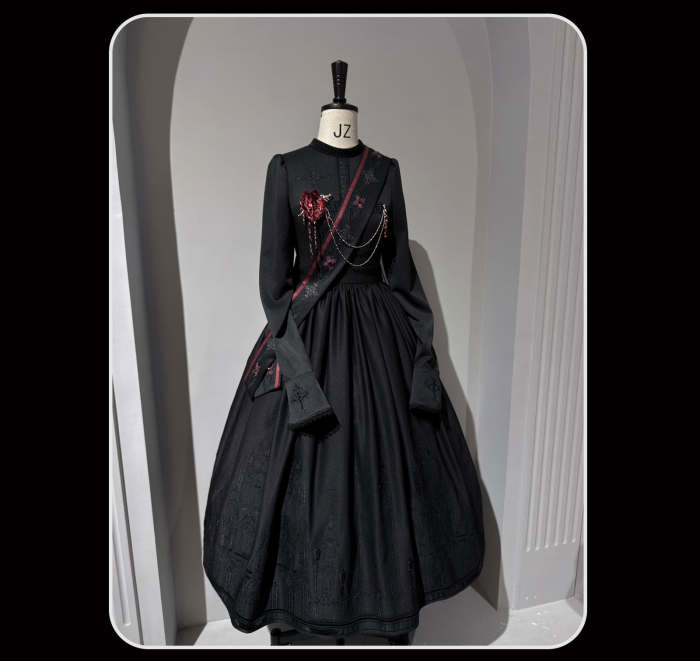 Susin ~Mass of Bone~ Gothic Lolita Blouse Skirt OP Dress