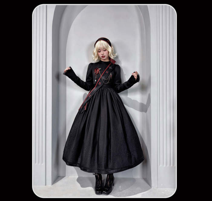 Susin ~Mass of Bone~ Gothic Lolita Blouse Skirt OP Dress