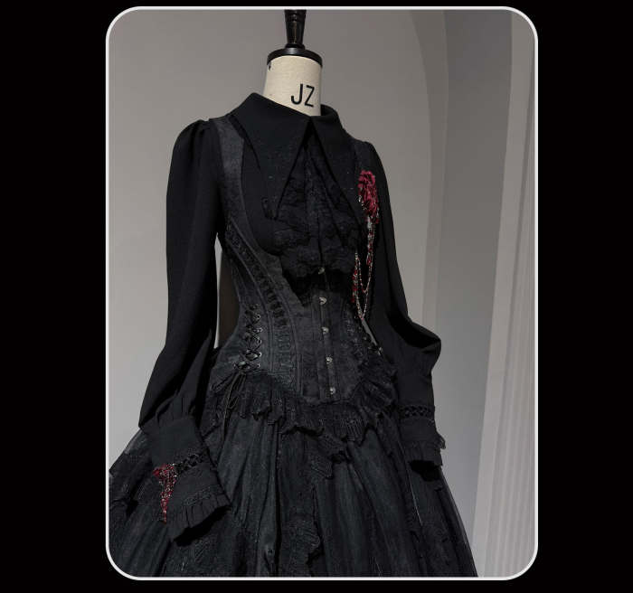Susin ~Mass of Bone~ Gothic Lolita Blouse Skirt OP Dress