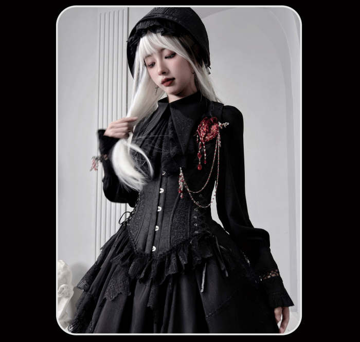 Susin ~Mass of Bone~ Gothic Lolita Blouse Skirt OP Dress
