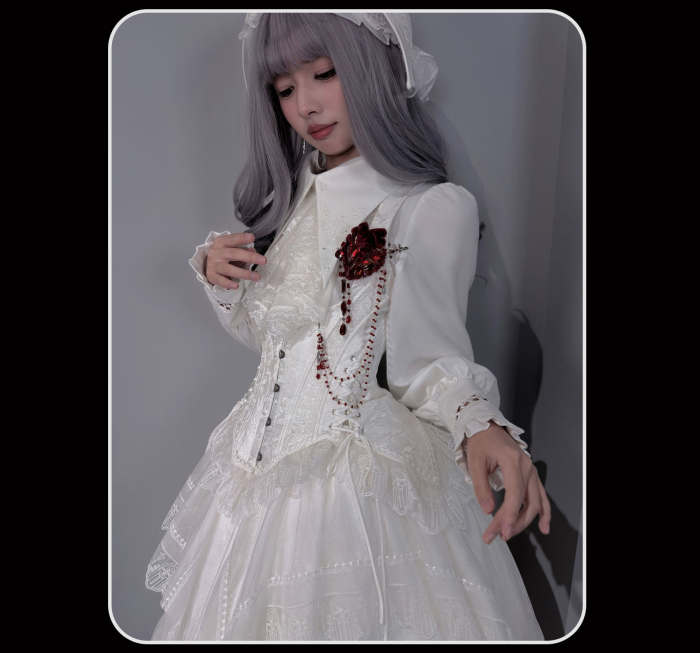 Susin ~Mass of Bone~ Gothic Lolita Blouse Skirt OP Dress