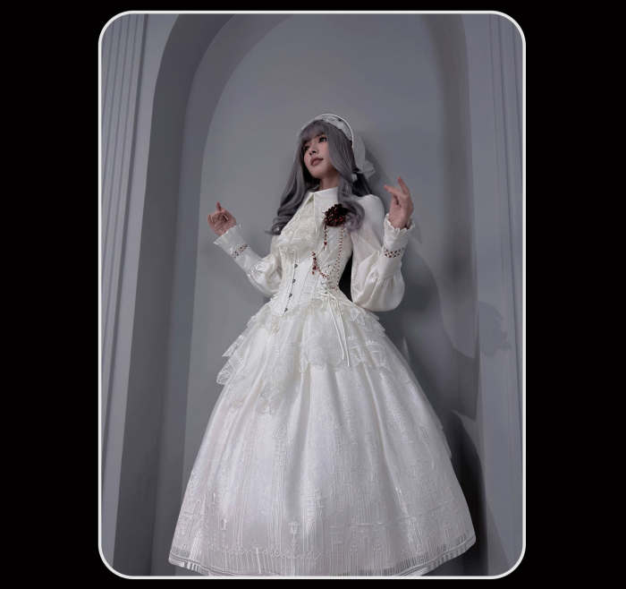 Susin ~Mass of Bone~ Gothic Lolita Blouse Skirt OP Dress