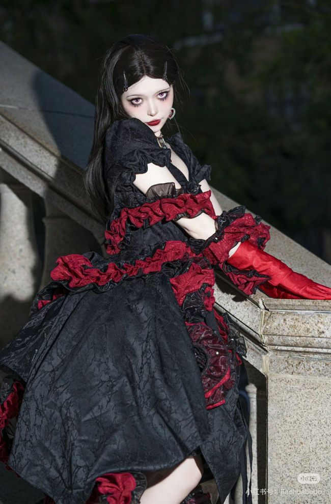 Cthulhu Tentacle Shape Adjustable Petticoat and OP Dress