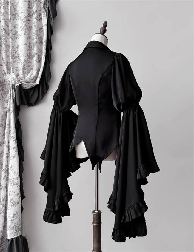 Daydream Fishbone Lolita Skirt, Blouse and Necktie