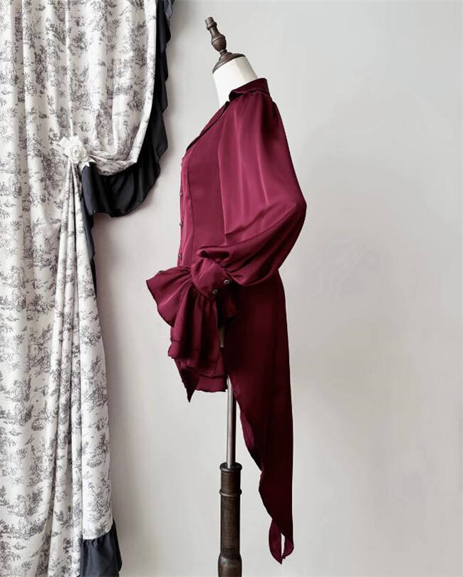 Daydream Fishbone Lolita Skirt, Blouse and Necktie