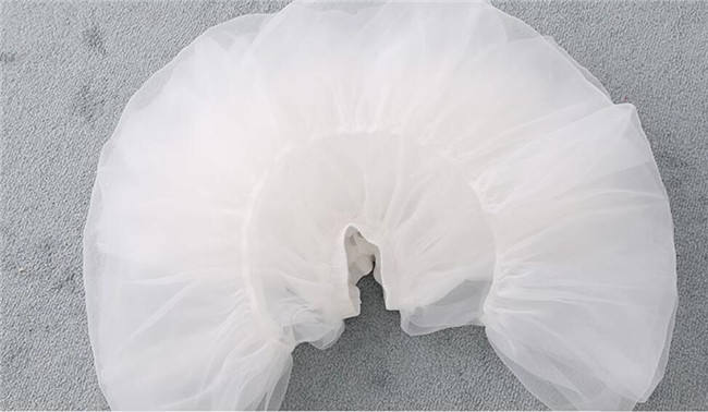 40cm Poofy A-shaped Glass Yarn Lolita Petticoat
