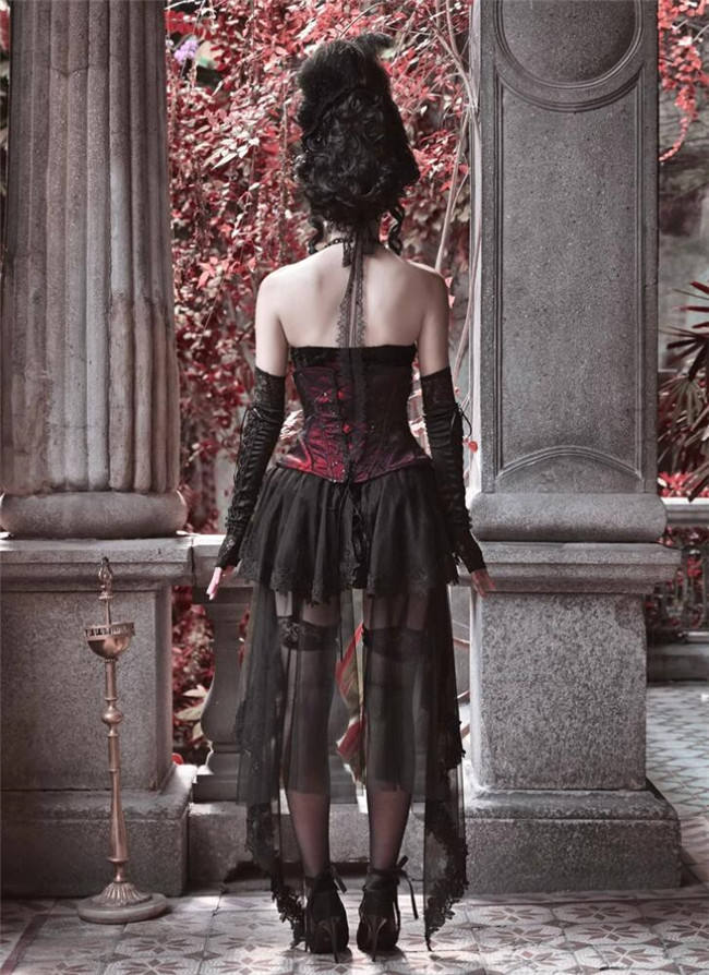 Blood Supply the Duchess Rococo Gothic Top, Corset and Skirt