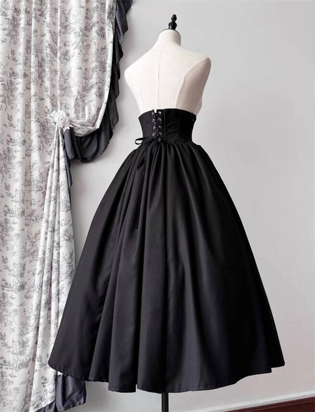 Daydream Fishbone Lolita Skirt, Blouse and Necktie