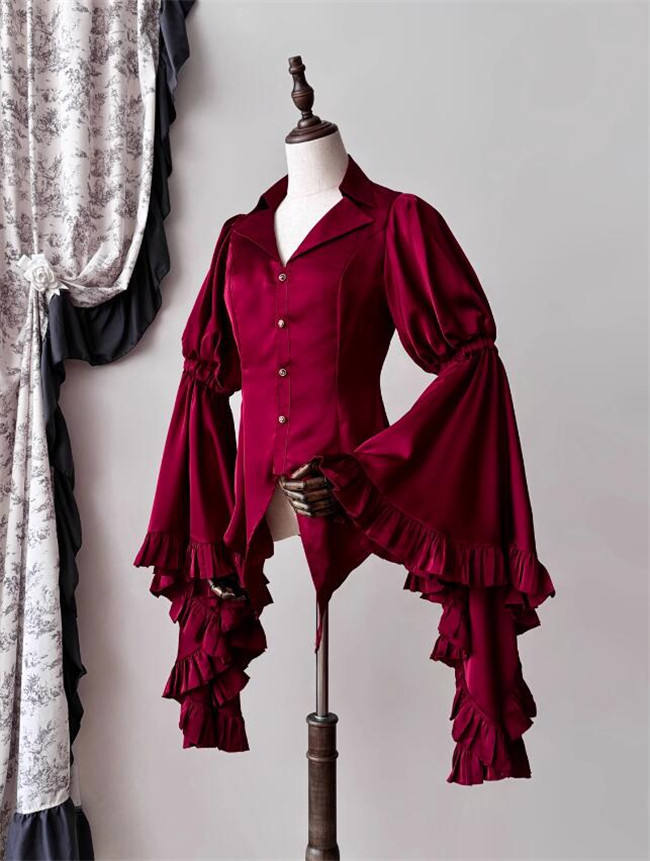 Daydream Fishbone Lolita Skirt, Blouse and Necktie