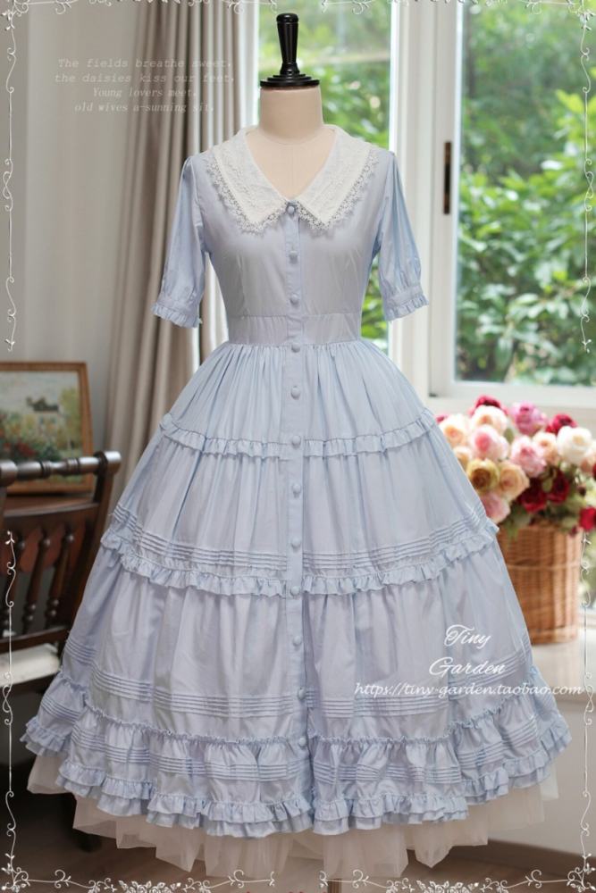 Lessia Front Open Classic Lolita Dress