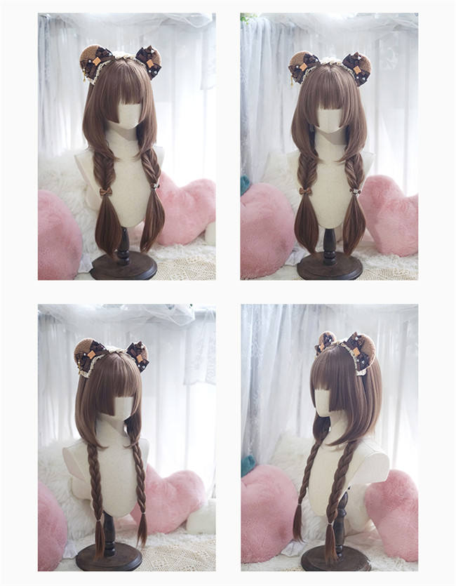 Yuchashui Jellyfish Long Straight Princess Wig