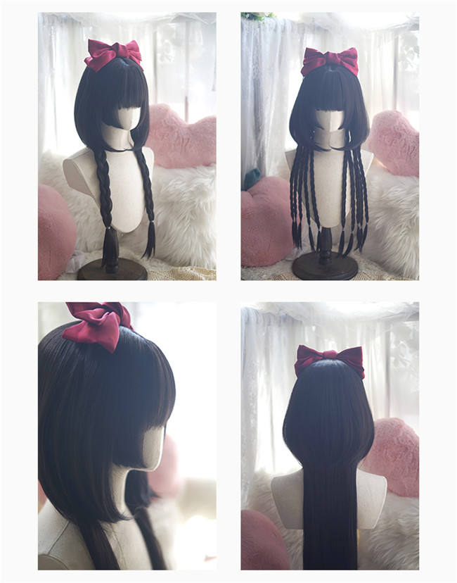 Yuchashui Jellyfish Long Straight Princess Wig