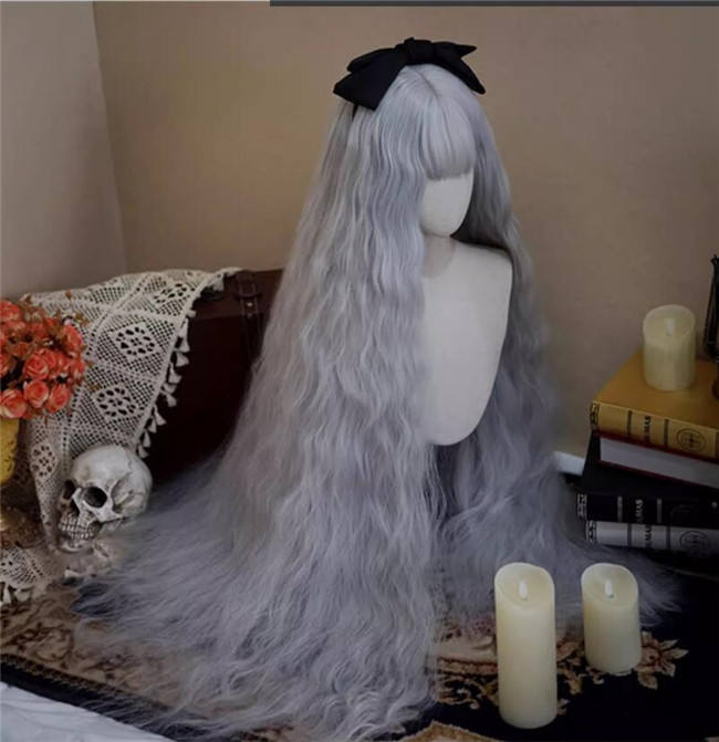 Yuchashui 120cm Super Long Water Wavy Princess Wig
