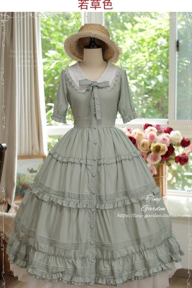 Lessia Front Open Classic Lolita Dress
