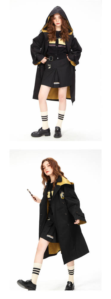 Kyouko & Harry Potter Co-signed JK Uniform Coat Harry Potter Cloak