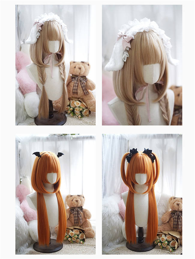 Yuchashui Jellyfish Long Straight Princess Wig
