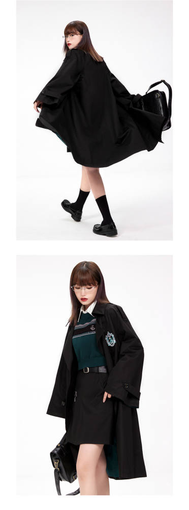 Kyouko & Harry Potter Co-signed JK Uniform Coat Harry Potter Cloak