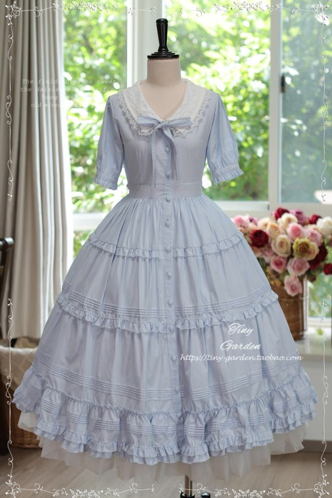 Lessia Front Open Classic Lolita Dress